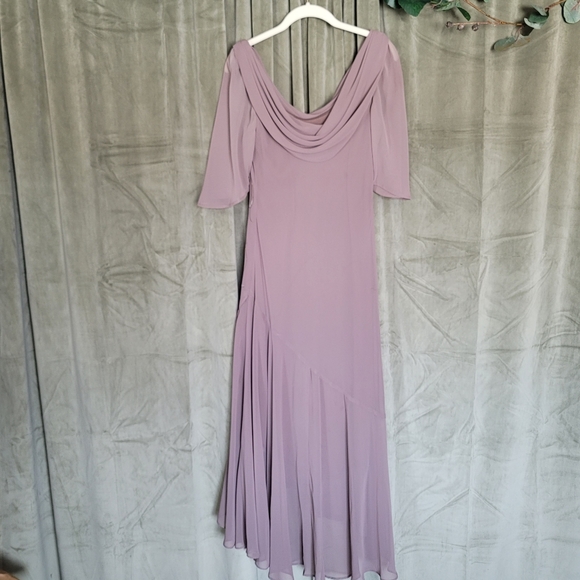 y2k Fairy Boho Regency Whismy Off The Shoulder Brown Embriodered Cocktail Dress - Picture 15 of 16